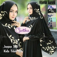 Jual KHIMAR NON PET / JILBAB CANTIKA / KERUDUNG BUBBLEPOP MOTIF/HIJAB SYARI Murah