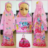 Jual mukena bali mukena anak 6-10 tahun little pony Murah