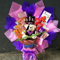 Jual buket snack wisuda buket boneka wisuda Murah