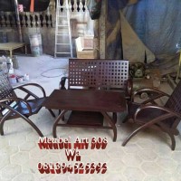 Kursi Tamu Retro (furniture, kursi, lemari, bufet, nakas)