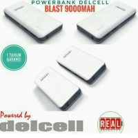 Jual POWERBANK DELCELL BLAST 9000MAH REAL CAPACITY ORIGINAL GARANSI 1 TAHUN Murah