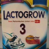 Jual susu lactogrow 3 rasa vanila dan madu uk 750gram Murah