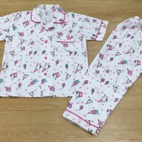 Jual Baju tidur anak / piyama anak motif Icecream Kitty Murah
