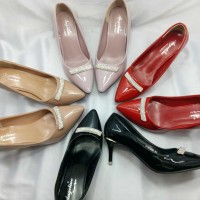 Jual HIGH HEELS GLOSY BLINK / SEPATU TUMIT IMPORT WANITA MURAH / PESTA KERJ Murah