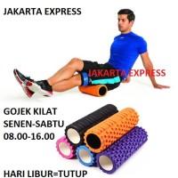 Jual Foam Roller /Fitness / Gym / Senam / Aerobic / Yoga Roller Orange Murah