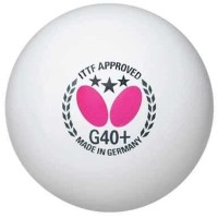 Jual Bola PingPong Butterfly G40+ Plastic Ball 3 Star ASLI - Ping pong ORI Murah