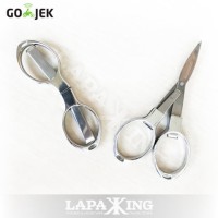 Jual Gunting Lipat Vape Kecil Mini Folding Scissor Gunting Kapas Vapor SS Murah