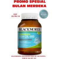 Jual Blackmores Odourless Fish Oil 1000 - 400caps Murah