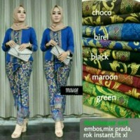 Jual baju batik kutu baru Setelan kebaya marimar Murah