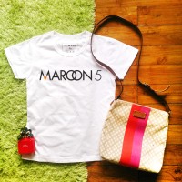 Jual Kaos Wanita Maroon 5 Murah