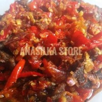 Jual Dendeng balado batokok 250 gram homemade Murah