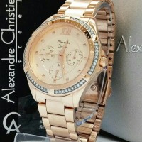 Jual SALE ALEXANDRE CHRISTIE AC 2644 WANITA ROSEGOLD GOLD ORIGINAL Murah
