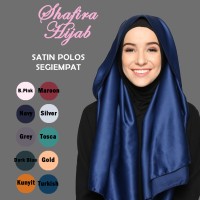Jual Hijab SATIN POLOS Murah