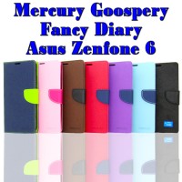 Jual Kesing Hp Asus Zenfone 6 Mercury Goospery Fancy Diary Murah