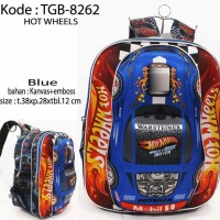 Jual Tas Anak Cowok Murah- Ransel Mobil Timbul Keren - Tas Sekolah Anak Murah