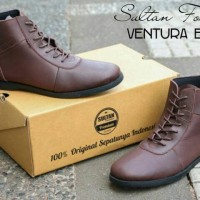 Jual Sepatu kerja boot kulit asli Bradleys Anubis brown Murah