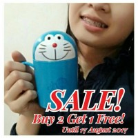 Jual Gelas / Mug Hello Kitty, Bear, Doraemon, dll. Murah