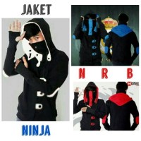 Jual Jaket Ninja Korea NRB/Jaket Fleece/Jaket Pria Korea/Jaket Keren Murah Murah