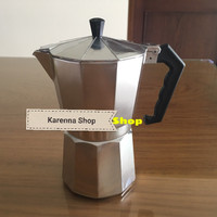 Jual Moka Pot / Espresso Pot / Espresso Coffee Maker /Alumunium(6cup/600ml) Murah
