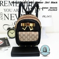 Tas Wanita - Slempang - Jam Tangan Wanita - Lokal 15347 Paket 2 in 1