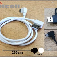 Jual Zaxti 200cm Straight Cable Max.2A by Delcell Murah