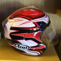 helm arai half face