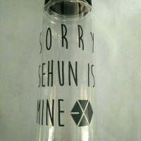 Jual MY BOTTLE SORRY IS MINE EXO MEMBER Murah