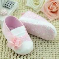 Jual SEPATU BAYI | PREWALKER BABY SHOES PINK DOT PUTIH Murah