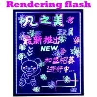 Jual PAPAN LED/PAPAN TULIS/PAPAN PROMOSI 60x80 Murah