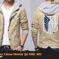Jual SNK Canvas Cream Hoodie Murah