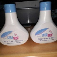 Jual sebamed liquid cleanser baby/bubble bath 200 ml Murah