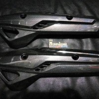 Jual tameng knalpot karbon vario 125 Murah