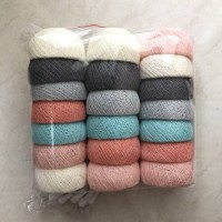 Jual Cotton Ball Light Lampu Hias Bola Benang Import Pastel Tone Murah