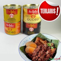 Jual Gudeg Kaleng Bu Tjitro (paket komplit 4 rasa) Murah
