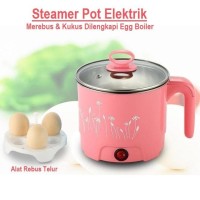 Jual TKTM Steamer Pot Elektrik Multifungsi - egg boiler- Steamer Berkualita Murah