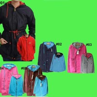 Jaket Parka Wanita Jaket Parasut Wanita Bolak Balik Jaket DC Vans