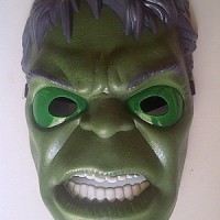 Jual Topeng Lampu Hulk MAsk Lamp LED Avengers Superhero Ironman Spiderman Murah