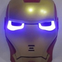 Jual Topeng Iron Man Nyala Lampu LED Limited Edition Mainan Anak Ba Murah