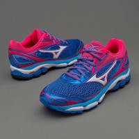 Sepatu Lari Mizuno Womens Wave Inspire 13 Strong Blue White