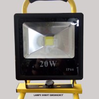Lampu Sorot Emergency / LED Rechargeable Flood Light Series 20W