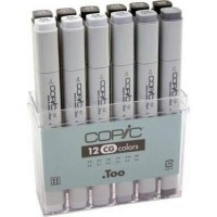 Jual COPIC MARKER SET 12 CG Murah