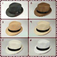 Jual Topi Fedora Pria Murah