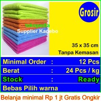 Jual Xanebo MICROFIBER 35x35cm 320GSM Tanpa Kemasan | AION - Plas Chamois | Murah