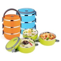 Jual RANTANG 3 SUSUN KOTAK MAKAN STAINLESS STEEL - LUNCH BOX 2.1 L Murah