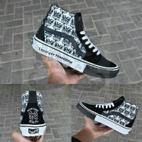 SEPATU VANS SK8 hi SUPREME X NEIGBORHOOD TROOPS OF TOMORROW
