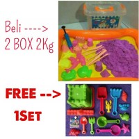 Jual Pasir Ajaib / Kinetic Sand Universe / Hadiah Unik / Kado ultah Murah