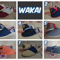 Jual Sepatu wakai wanita / wakai / sepatu wakai slip on casual keren murah Murah