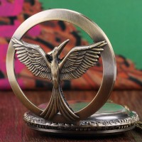 Jual Kalung Jam Pocket Vintage Hunger Games Murah