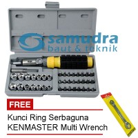 KUNCI SOCK SET 41 PCS & KENMASTER KUNCI RING PAS TOOLKIT SNAP N GRIP