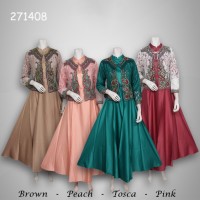 Jual Dress cardi brokat 271408 Murah